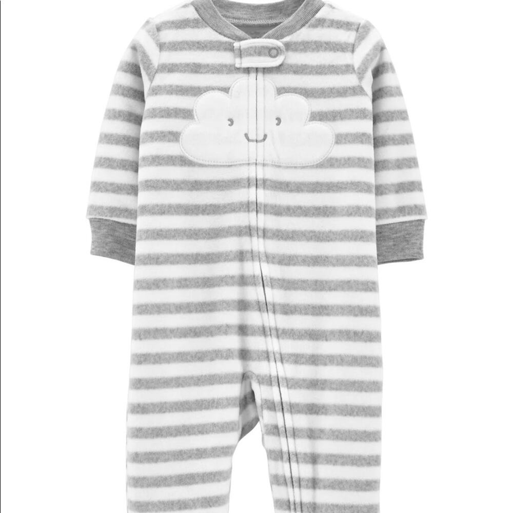 Carters cloud footie pajamas size 6m